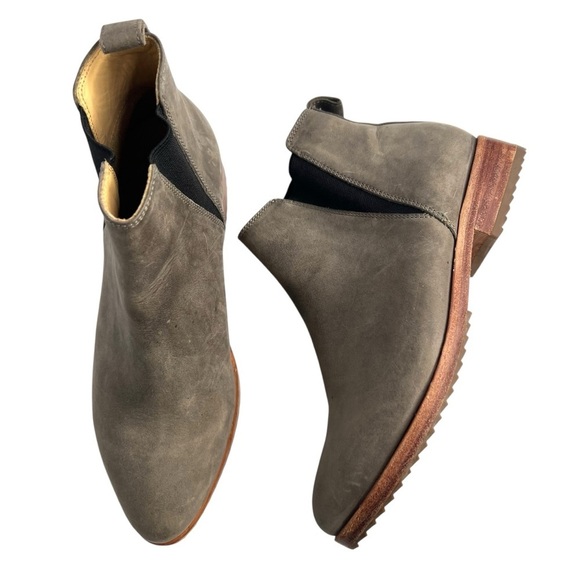 Nisolo Eva Everyday Chelsea Boot Taupe Size 6 - Picture 4 of 15